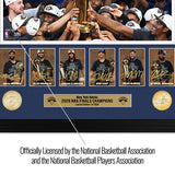 53年振りNBAファイナル優勝 ニューヨーク ニックス 海外取寄 額入りコラージュフレーム 2026 NBA CHAMPIONS MEMORABLE MOMENTS BRONZE COIN PHOTO MINT