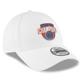 53年振りNBAファイナル優勝 海外取寄 ニューエラ キャップ 9FORTY ニューヨーク ニックス 2026 NBA FINALS CHAMPIONS ADJUSTABLE CAP WHITE