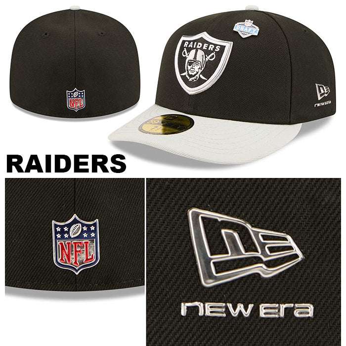 2026 NFL ドラフト選手着用 ニューエラ キャップ 59FIFTY PRECURVED NFL DRAFT FITTED CAP