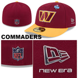 2026 NFL ドラフト選手着用 ニューエラ キャップ 59FIFTY PRECURVED NFL DRAFT FITTED CAP