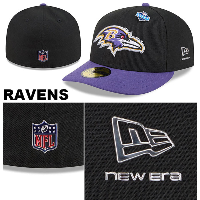2026 NFL ドラフト選手着用 ニューエラ キャップ 59FIFTY PRECURVED NFL DRAFT FITTED CAP