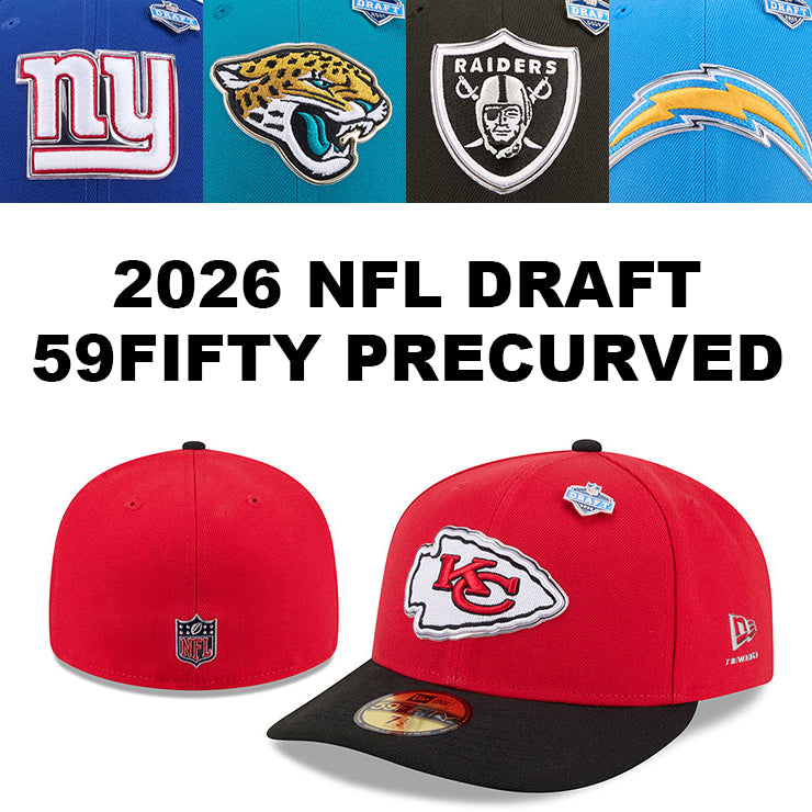2026 NFL ドラフト選手着用 ニューエラ キャップ PC59FIFTY PRECURVED