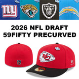 2026 NFL ドラフト選手着用 ニューエラ キャップ 59FIFTY PRECURVED NFL DRAFT FITTED CAP