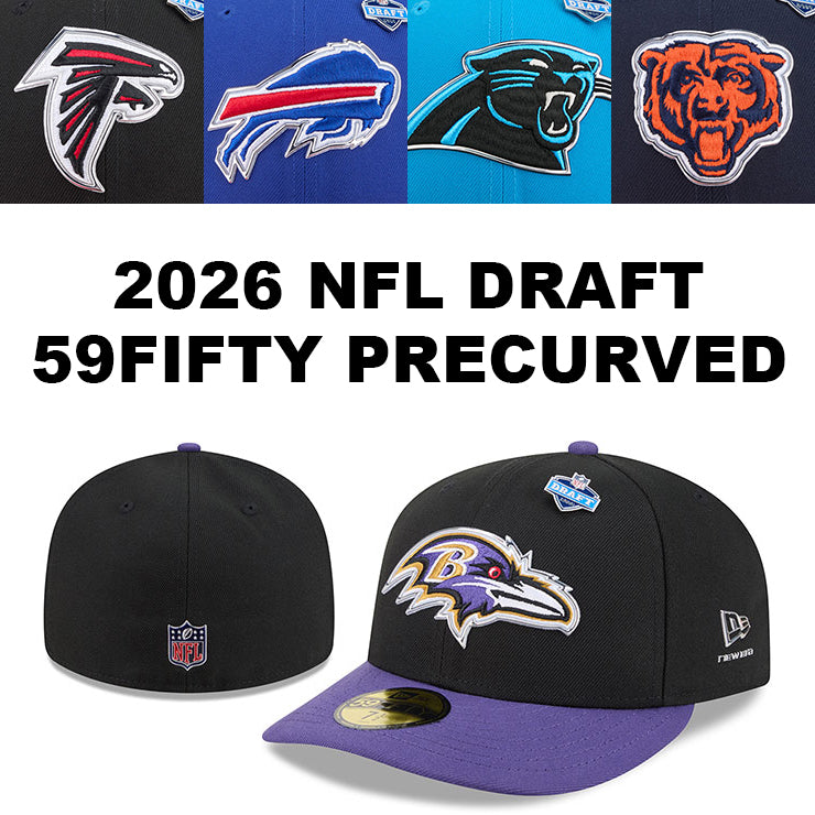2026 NFL ドラフト選手着用 ニューエラ キャップ PC59FIFTY PRECURVED