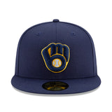 2026 ワールドシリーズ優勝モデル 海外取寄 ニューエラ キャップ 59FIFTY ミルウォーキー ブルワーズ ホーム