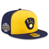 2026 ワールドシリーズ優勝モデル 海外取寄 ニューエラ キャップ 59FIFTY ミルウォーキー ブルワーズ オルタネイト
