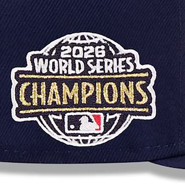 2026 ワールドシリーズ優勝モデル 海外取寄 ニューエラ キャップ 59FIFTY ミルウォーキー ブルワーズ オルタネイト