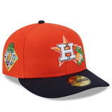 ニューエラ キャップ 海外取寄 PC59FIFTY ヒューストン アストロズ 2026 MLB SPRING TRAINING PRE-CURVED FITTED CAP ORANGE NAVY