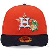 ニューエラ キャップ 海外取寄 PC59FIFTY ヒューストン アストロズ 2026 MLB SPRING TRAINING PRE-CURVED FITTED CAP ORANGE NAVY