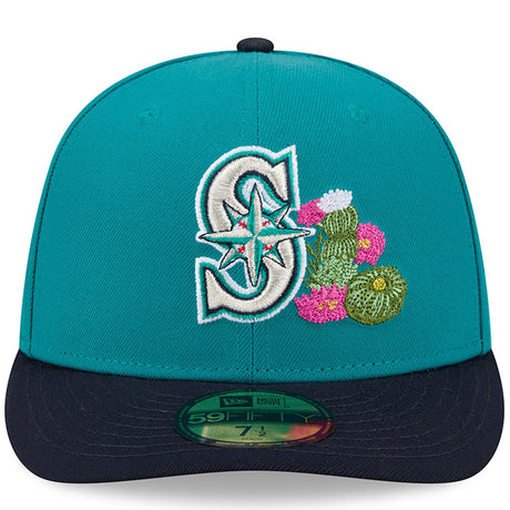 ニューエラ キャップ 海外取寄 PC59FIFTY シアトル マリナーズ 2026 MLB SPRING TRAINING PRE-CURVED FITTED CAP TEAL NAVY