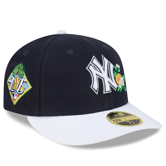 ニューエラ キャップ 海外取寄 LP59FIFTY ニューヨーク ヤンキース 2026 MLB SPRING TRAINING LOW CROWN FITTED CAP ROYAL NAVY WHITE
