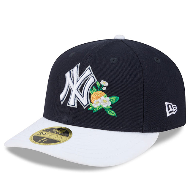 ニューエラ キャップ 海外取寄 LP59FIFTY ニューヨーク ヤンキース 2026 MLB SPRING TRAINING LOW CROWN FITTED CAP ROYAL NAVY WHITE