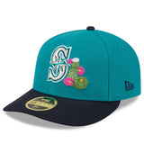 ニューエラ キャップ 海外取寄 LP59FIFTY シアトル マリナーズ 2026 MLB SPRING TRAINING LOW CROWN FITTED CAP TEAL NAVY
