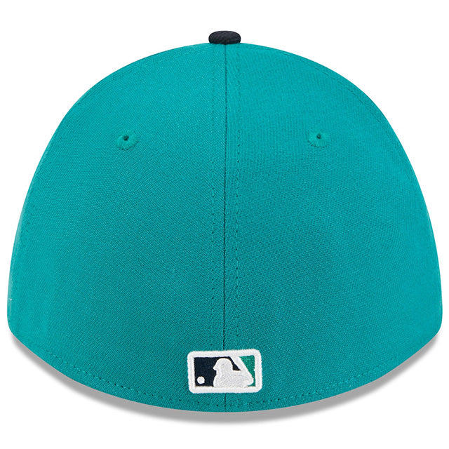 ニューエラ キャップ 海外取寄 39THIRTY M-CROWN シアトル マリナーズ 2026 MLB SPRING TRAINING FLEX FIT CAP TEAL NAVY