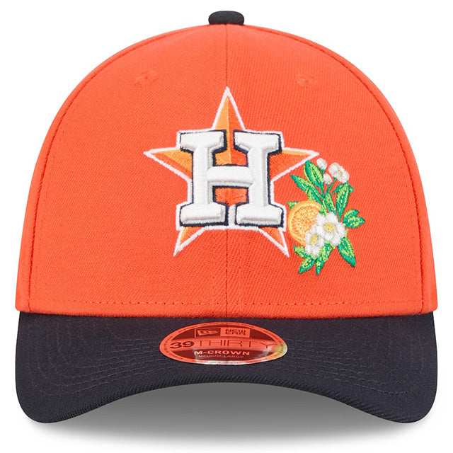 ニューエラ キャップ 海外取寄 39THIRTY M-CROWN ヒューストン アストロズ 2026 MLB SPRING TRAINING FLEX FIT CAP ORANGE NAVY