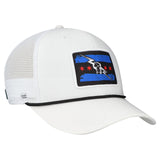 海外取寄 CMパンクモデル WWE キャップ スナップバック PRIMARY FLAG MARK TRUCKER MID-PRO SNAPBACK CAP WHITE