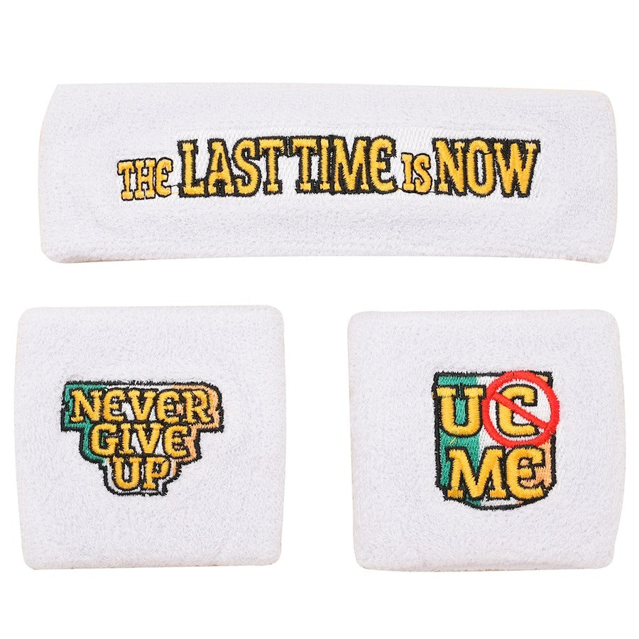 ジョン シナモデル 海外取寄 WWE AUTHENTIC FAREWELL TOUR 2025 DUBLIN SWEATBAND&TOWEL BLACK WHITE