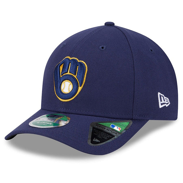 海外取寄 2025 ポストシーズンモデル ニューエラ キャップ 9FORTY M-CROWN ミルウォーキーブルワーズ MLB POSTSEASON SNAPBACK CAP NAVY