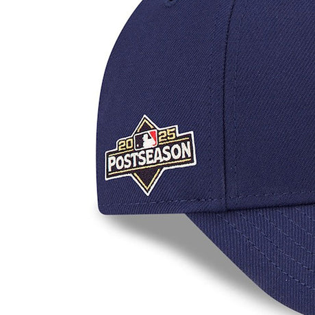 海外取寄 2025 ポストシーズンモデル ニューエラ キャップ 9FORTY M-CROWN ミルウォーキーブルワーズ MLB POSTSEASON SNAPBACK CAP NAVY