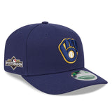 海外取寄 2025 ポストシーズンモデル ニューエラ キャップ 9SEVENTY ミルウォーキーブルワーズ MLB POSTSEASON SNAPBACK CAP NAVY