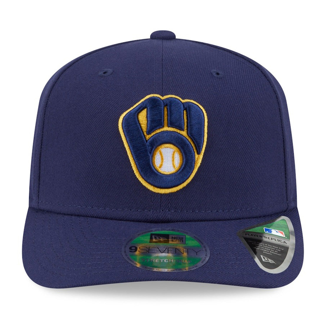 海外取寄 2025 ポストシーズンモデル ニューエラ キャップ 9SEVENTY ミルウォーキーブルワーズ MLB POSTSEASON SNAPBACK CAP NAVY