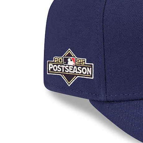 海外取寄 2025 ポストシーズンモデル ニューエラ キャップ 9SEVENTY ミルウォーキーブルワーズ MLB POSTSEASON SNAPBACK CAP NAVY