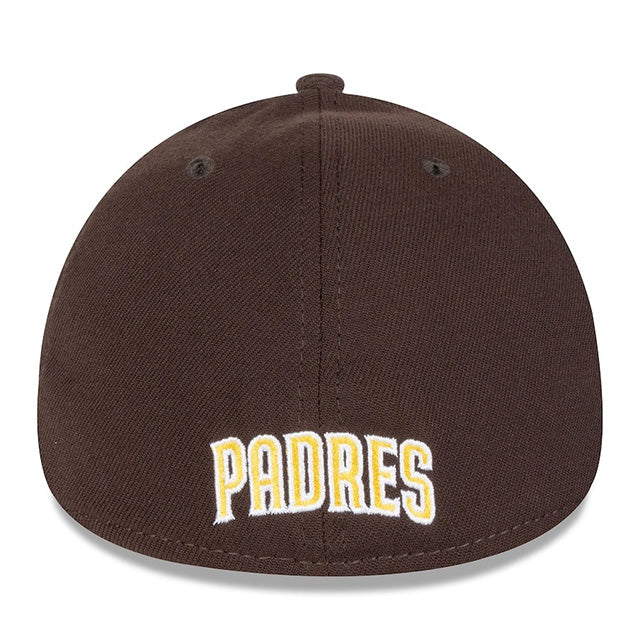 海外取寄 2025 ポストシーズンモデル ニューエラ キャップ 39THIRTY サンディエゴ パドレス MLB POSTSEASON FLEX FIT CAP BROWN