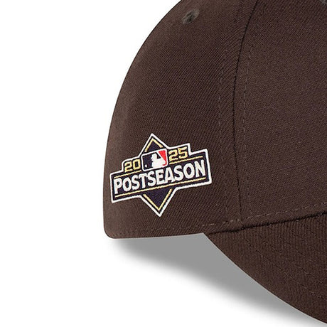 海外取寄 2025 ポストシーズンモデル ニューエラ キャップ 39THIRTY サンディエゴ パドレス MLB POSTSEASON FLEX FIT CAP BROWN
