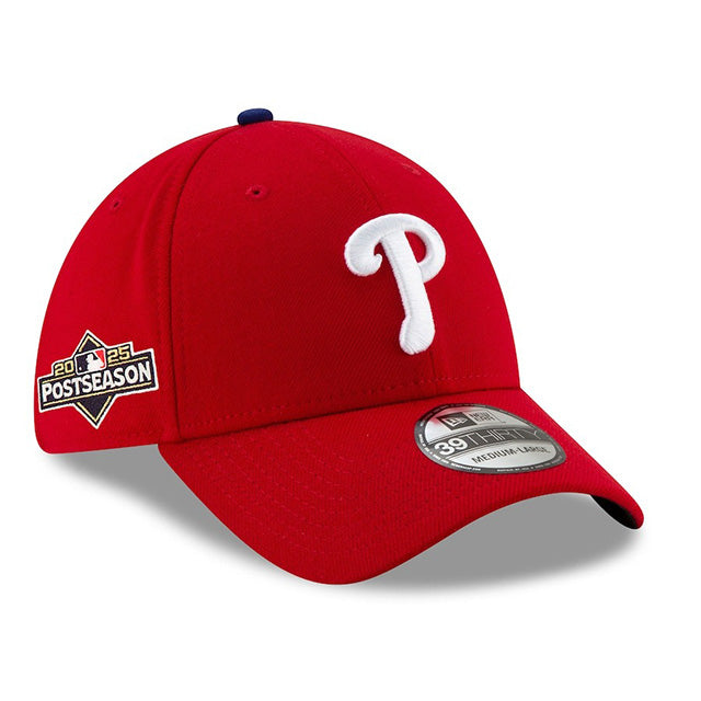 海外取寄 2025 ポストシーズンモデル ニューエラ キャップ 39THIRTY フィラデルフィア フィリーズ MLB POSTSEASON FLEX FIT CAP RED