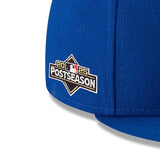 海外取寄 2025 ポストシーズンモデル ニューエラ キャップ 59FIFTY シカゴカブス MLB POSTSEASON AUTHENTIC COLLECTION FITTED CAP ROYAL