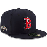 海外取寄 2025 ポストシーズンモデル ニューエラ キャップ 59FIFTY ボストン レッドソックス MLB POSTSEASON AUTHENTIC COLLECTION FITTED CAP NAVY NEW ERA BOSTON REDSOX