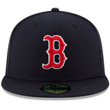 海外取寄 2025 ポストシーズンモデル ニューエラ キャップ 59FIFTY ボストン レッドソックス MLB POSTSEASON AUTHENTIC COLLECTION FITTED CAP NAVY NEW ERA BOSTON REDSOX