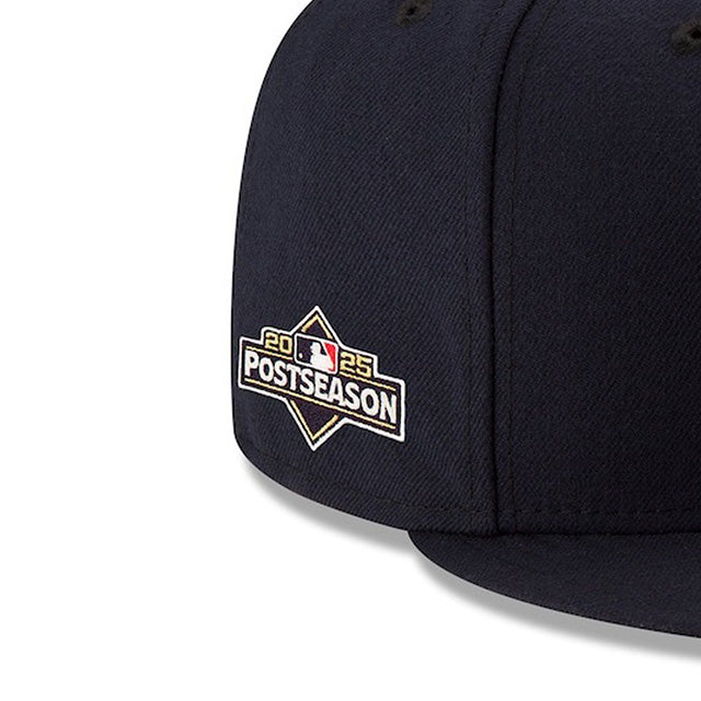 海外取寄 2025 ポストシーズンモデル ニューエラ キャップ 59FIFTY ボストン レッドソックス MLB POSTSEASON AUTHENTIC COLLECTION FITTED CAP NAVY NEW ERA BOSTON REDSOX