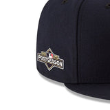 海外取寄 2025 ポストシーズンモデル ニューエラ キャップ 59FIFTY ボストン レッドソックス MLB POSTSEASON AUTHENTIC COLLECTION FITTED CAP NAVY NEW ERA BOSTON REDSOX