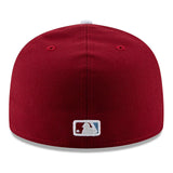 海外取寄 2025 ポストシーズンモデル ニューエラ キャップ 59FIFTY フィラデルフィア フィリーズ MLB POSTSEASON AUTHENTIC COLLECTION FITTED CAP RED