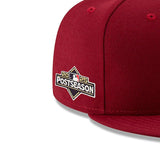 海外取寄 2025 ポストシーズンモデル ニューエラ キャップ 59FIFTY フィラデルフィア フィリーズ MLB POSTSEASON AUTHENTIC COLLECTION FITTED CAP RED
