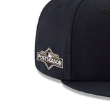 海外取寄 2025 ポストシーズンモデル ニューエラ キャップ 59FIFTY ニューヨーク ヤンキース MLB POSTSEASON AUTHENTIC COLLECTION FITTED CAP BLACK NEW ERA NEWYORK YANKEES