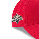 海外取寄 2025 ポストシーズンモデル ニューエラ キャップ 9TWENTY フィラデルフィア フィリーズ MLB POSTSEASON STRAPBACK CAP RED