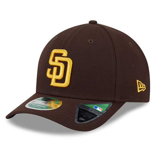 海外取寄 2025 ポストシーズンモデル ニューエラ キャップ 9FORTY M-CROWN サンディエゴ パドレス MLB POSTSEASON SNAPBACK CAP BROWN