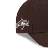 海外取寄 2025 ポストシーズンモデル ニューエラ キャップ 9FORTY M-CROWN サンディエゴ パドレス MLB POSTSEASON SNAPBACK CAP BROWN