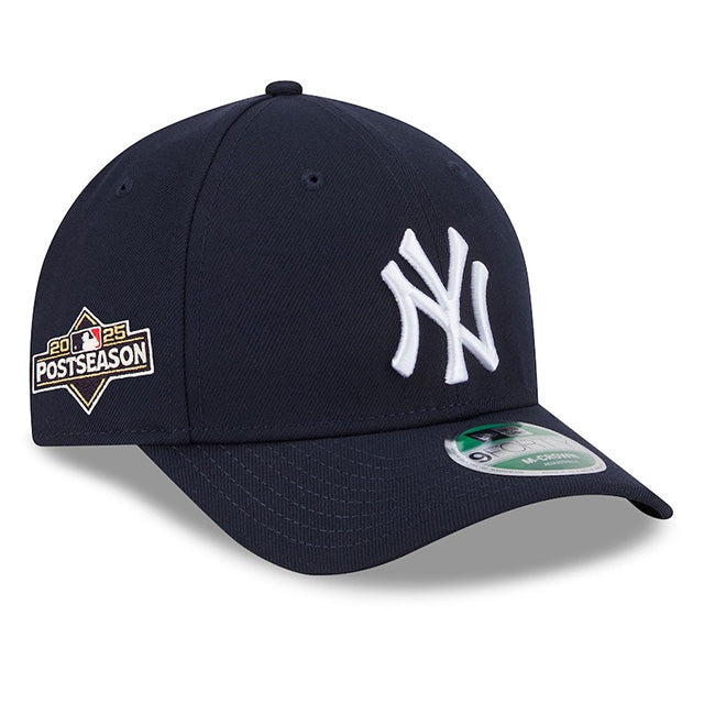 海外取寄 2025 ポストシーズンモデル ニューエラ キャップ 9FORTY M-CROWN ニューヨーク ヤンキース MLB POSTSEASON SNAPBACK CAP BLACK NEW ERA NEWYORK YANKEES