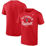 2025 ポストシーズンモデル 海外取寄 Tシャツ ボストン レッドソックス MLB 2025 POSTSEASON LOCKER ROOM T-SHIRTS RED FANATICS BRAND BOSTON REDSOX
