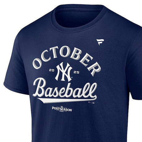 2025 ポストシーズンモデル 海外取寄 Tシャツ ニューヨーク ヤンキース MLB 2025 POSTSEASON LOCKER ROOM T-SHIRTS NAVY FANATICS BRAND NEWYORK YANKEES