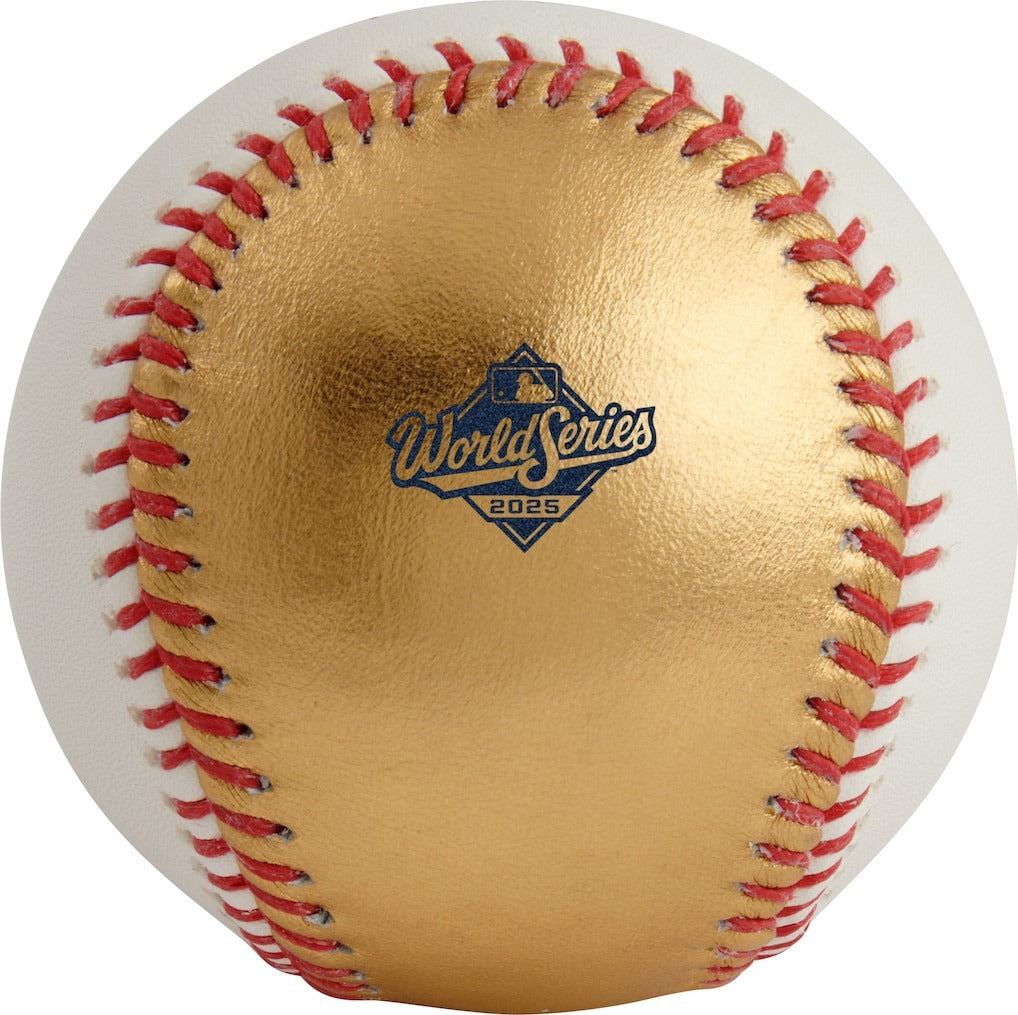 海外取寄 2025 ワールドシリーズモデル 記念ボール ロサンゼルス ドジャース vs トロント ブルージェイズ 2025 MLB WORLD SERIES DUELING TEAM LOGO BASEBALL