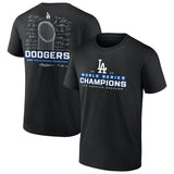 2025 ワールドシリーズチャンピオンモデル 海外取寄 Tシャツ ロサンゼルス ドジャース MLB 2025 WORLD SERIES CHAMPIONS SIGNATURE ROSTER T-SHIRT BLACK