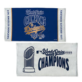 2025 ワールドシリーズチャンピオン 海外取寄 記念タオル ロサンゼルス ドジャース WINCRAFT 2025 WORLD SERIES CHAMPIONS LOCKER ROOM TOWEL