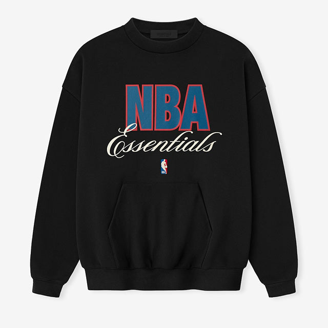 海外取寄 NBAコラボ フィアーオブゴッド エッセンシャルズ NBA LOGO SPORT CREWNECK