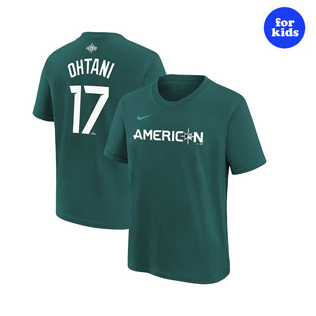 子供用 大谷翔平モデル NIKE オールスターTシャツ YOUTH 2023MLB ALL-STAR GAME NAME&NUMBER T-SHIRT ナイキ ロサンゼルス エンゼルス LOS ANGELES ANGELS