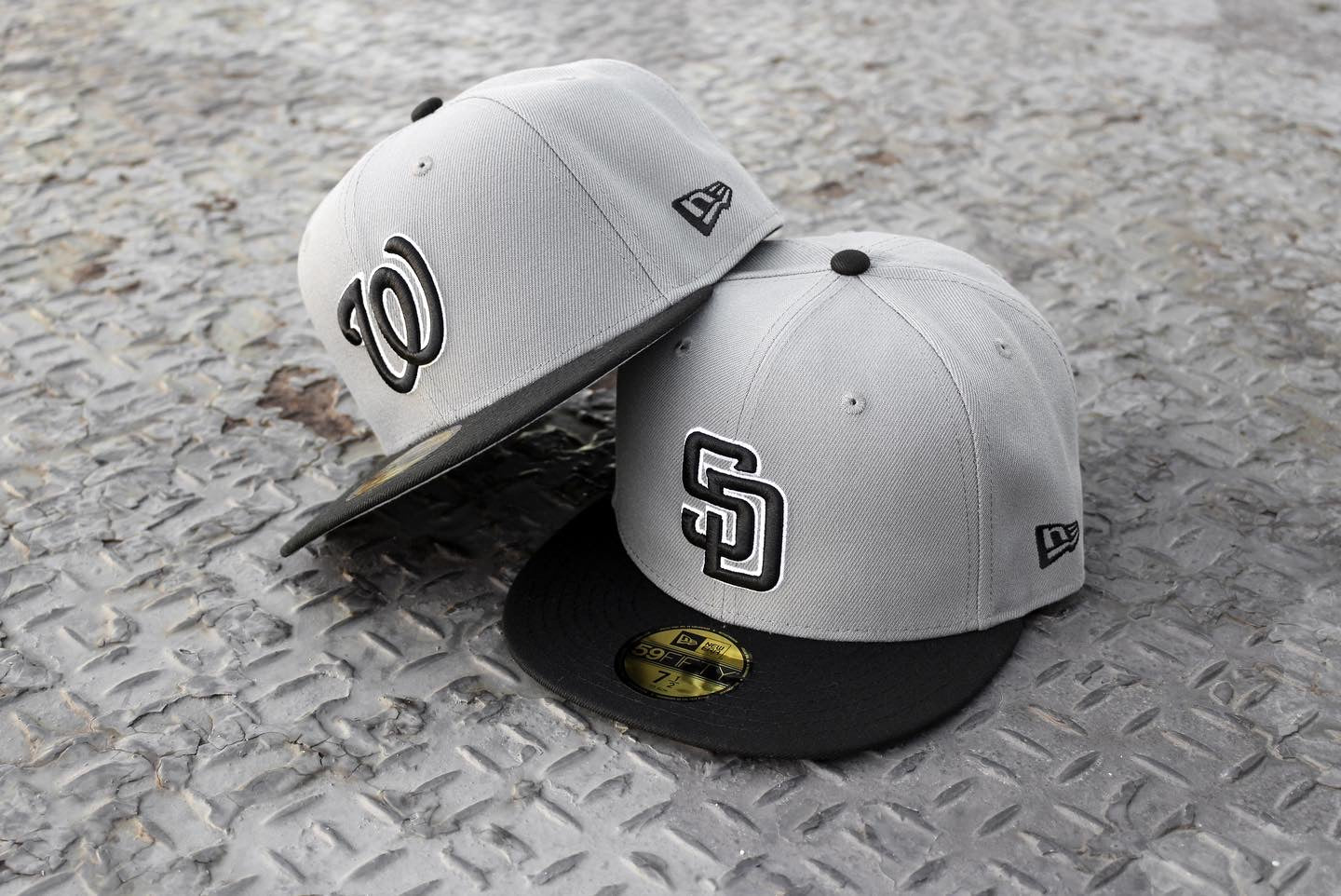 ニューエラ キャップ 59FIFTY サンディエゴ パドレス MLB FITTED CAP GREY-BLACK AMZ EX –  Amazingstore