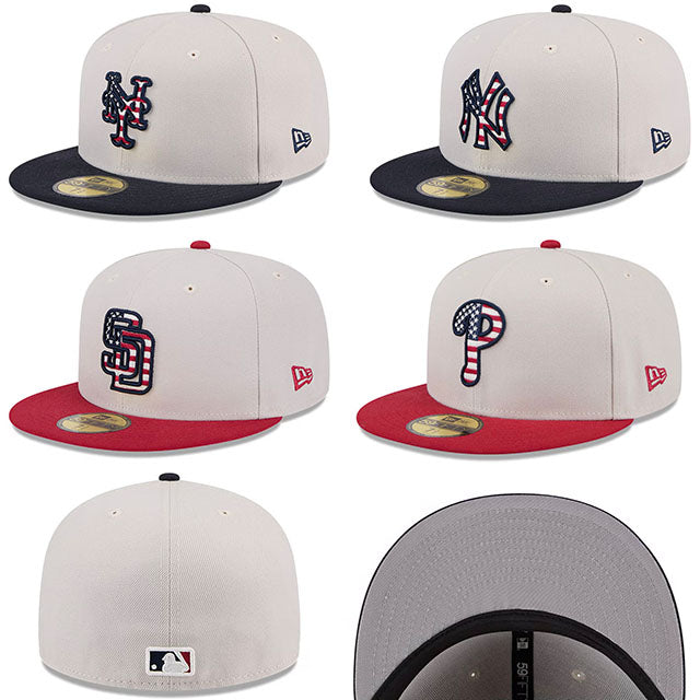 独立記念日モデル ニューエラ キャップ 59FIFTY MLB 2024 JULY 4TH FITTED CAP KHAKI / 国内外からニューエラ をはじめナイキ、クーパーズタウンボールキャップ等を中心に取り扱うベースボールキャップの専門店 / Amazingstore(アメイジングストア)